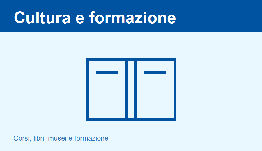 Categoria convenzioni Cultura e formazione